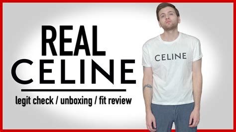 celine t shirt real vs fake|is Celine shirt real.